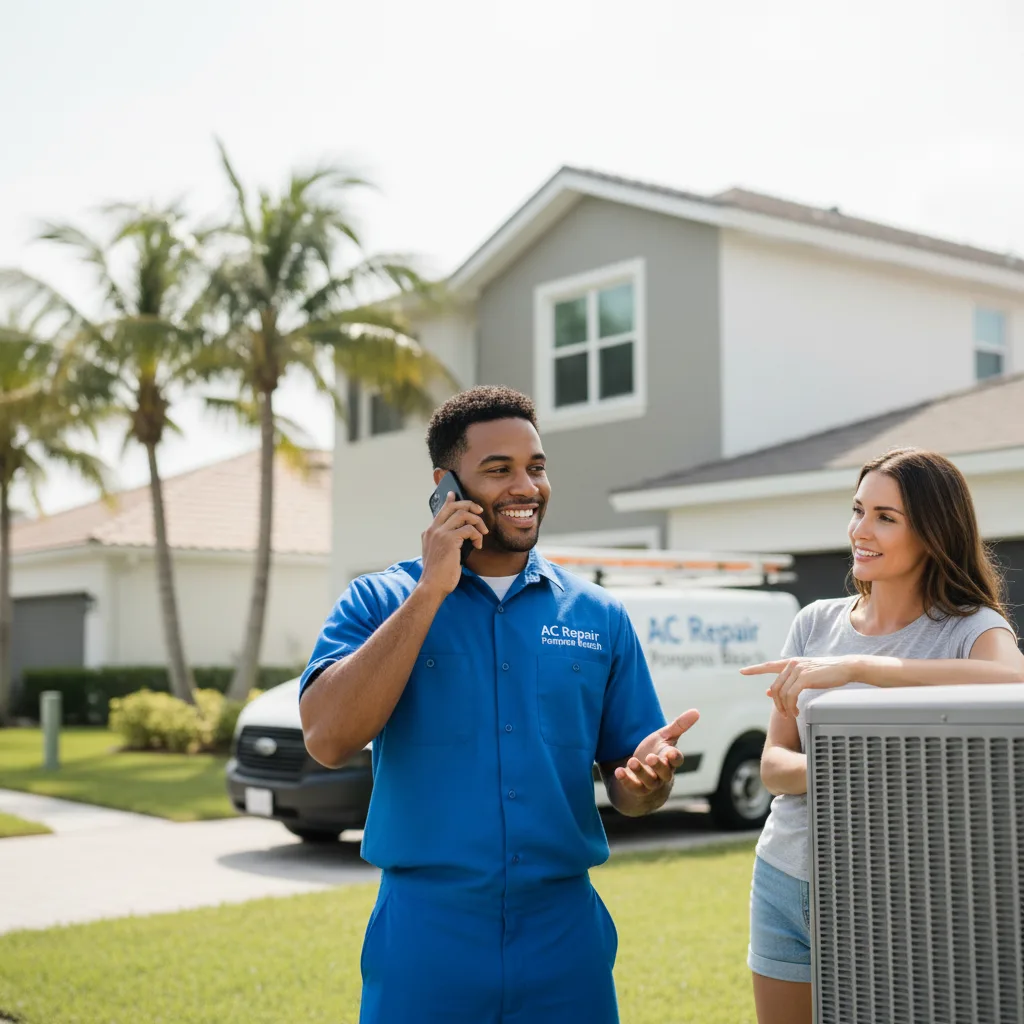 AC Repair Pompano Beach customer support in Fairfield Bay